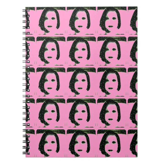 Cuaderno Autoretrato de nieve (Frente)
