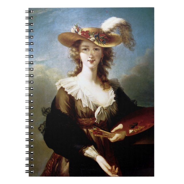 Cuaderno autorretrato de Elisabeth Vigee-Lebrun (Frente)