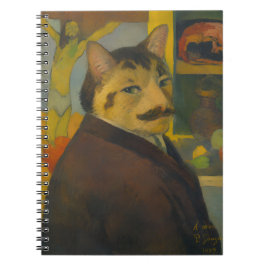 Cuaderno Autorretrato de Paul Gauguin como gato
