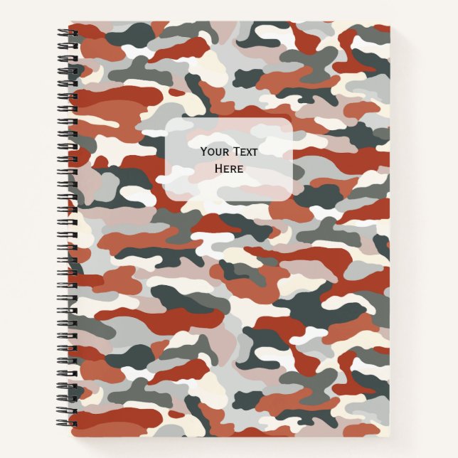 Cuaderno Autumn Camouflage (Anverso)