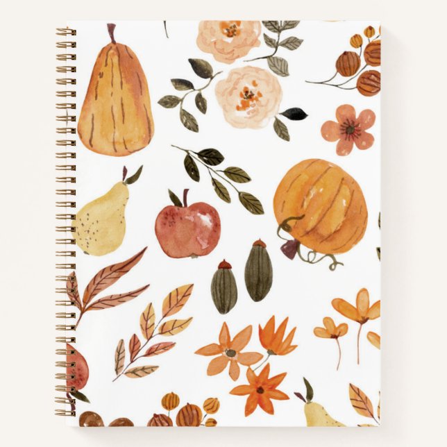 Cuaderno Autumn Orchard Aesthetic (Anverso)