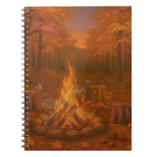 Cuaderno Autumn Twilight Bonfire
