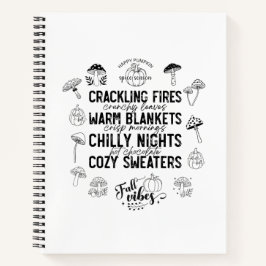 Cuaderno Autumn Vibes Spiral Notebook & Sketchbook
