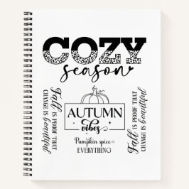 Cuaderno Autumn Vibes Spiral Notebook & Sketchbook