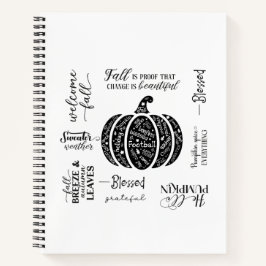 Cuaderno Autumn Vibes Spiral Notebook & Sketchbook