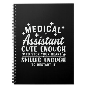 Cuaderno Auxiliar médico de regalo de enfermería suficiente