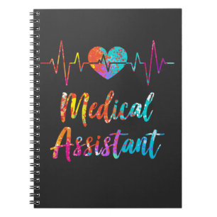 Cuaderno Auxiliar Médico Enfermería latido Hospital Coraz