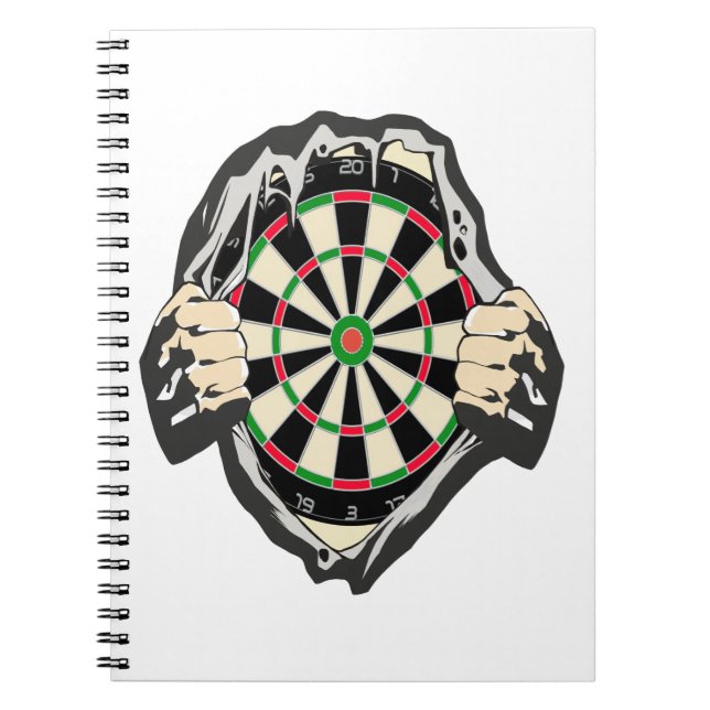 Cuaderno Avance hacia el Bullseye - Ultimate Dartboard (Frente)