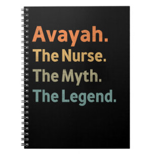 Cuaderno Avayah La Enfermera El Mito La Leyenda Divertido V