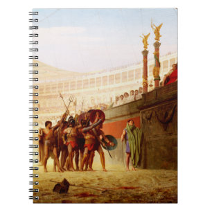 Cuaderno Ave César de Jean-Léon Gérôme