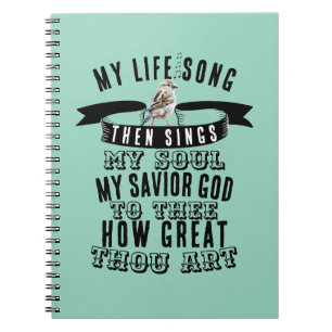 Cuaderno Ave Cuerdo Cantando Lo Grande Que Eres Himno De Ar