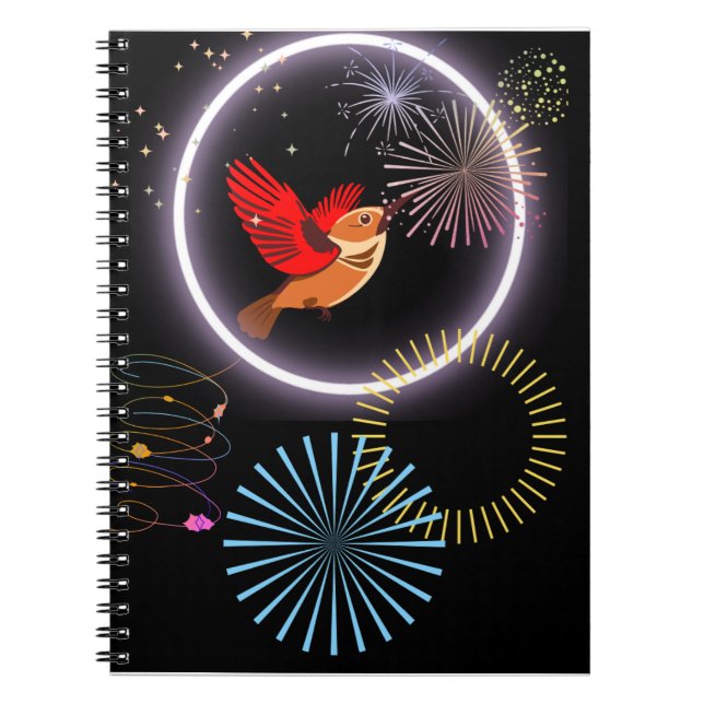 Cuaderno Ave del paraíso (Frente)