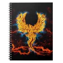Cuaderno Ave Fenix Golden Fenix Lightings Wings