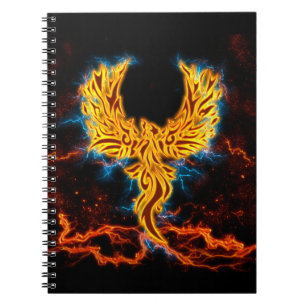 Cuaderno Ave Fenix Golden Fenix Lightings Wings