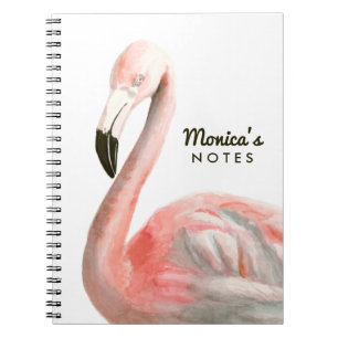 Cuaderno Ave Flamingo Tropical