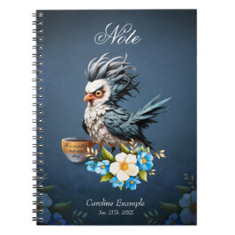 Cuaderno Ave gruñón el lunes.