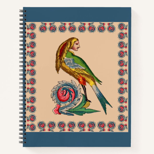 Cuaderno ave humana (Anverso)