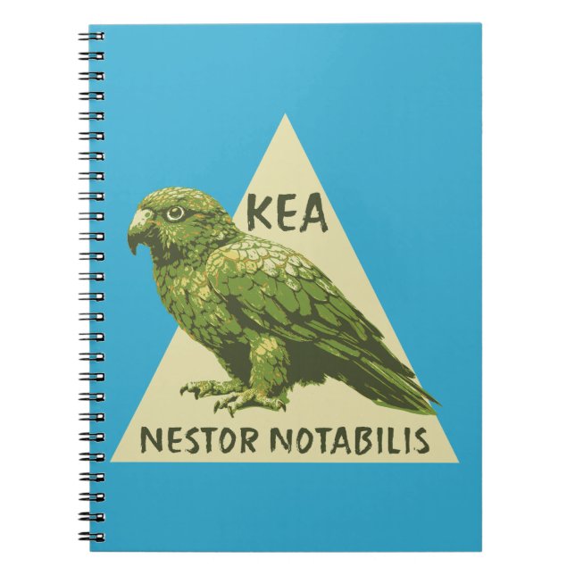 Cuaderno ave Kea de Nueva Zelanda (Frente)