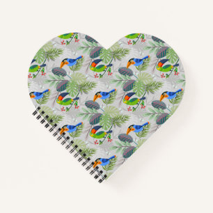 Cuaderno Ave Táctil, Patrón de Pentágonos, Acuarelas