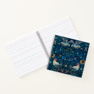 Cuaderno Ave virgen William Morris arte floral
