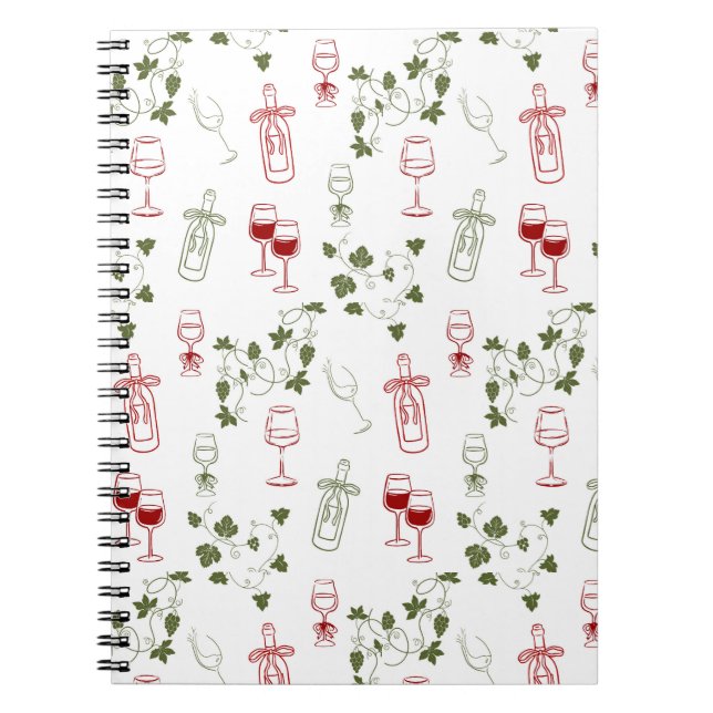 Cuaderno Avejentándose Como Un Buen Vino (Frente)