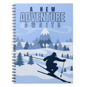 Cuaderno Aventura al aire libre snowboard Winter