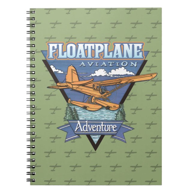 Cuaderno Aventura de Aviación de Floatplane (Frente)