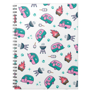 Cuaderno Aventura de Caravana Rosa