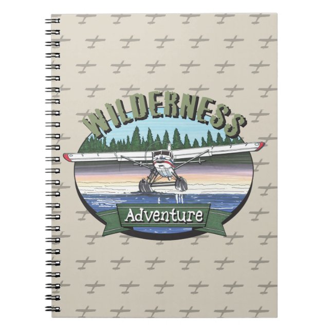 Cuaderno Aventura de Floatplane Aviation Wilderness (Frente)