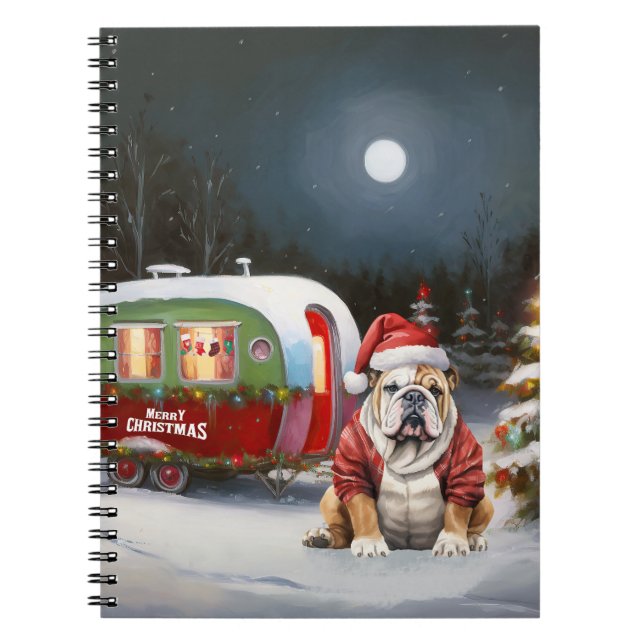 Cuaderno Aventura de los Navidades de la Caravana de Invier (Frente)