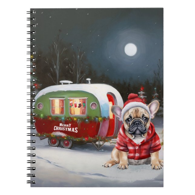 Cuaderno Aventura de Navidades de la Caravana de Bulldog de (Frente)