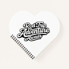 Cuaderno Aventura de viaje por carretera espera