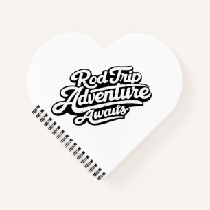 Cuaderno Aventura de viaje por carretera espera