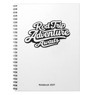 Cuaderno Aventura de viaje por carretera espera