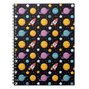 Cuaderno Aventura Espacial Colorida