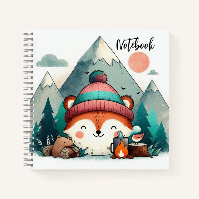 Cuaderno Aventura Fox – Acampada Invernal Acogedora (Anverso)