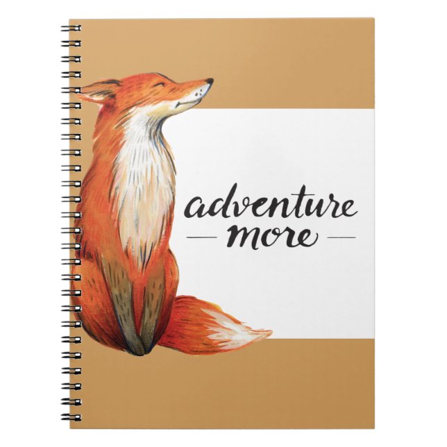 Cuaderno aventura más zorro (Frente)