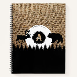 Cuaderno Aventura rural de camping al aire libre