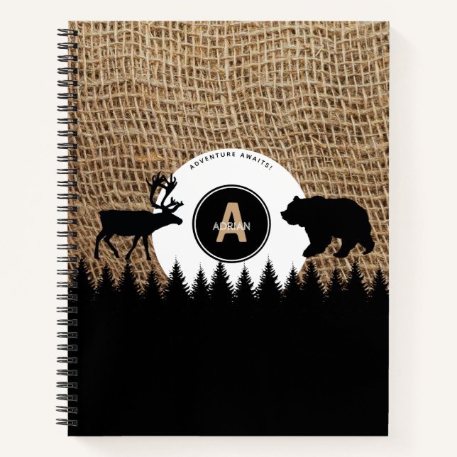 Cuaderno Aventura rural de camping al aire libre (Anverso)