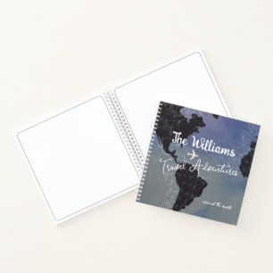 Cuaderno Aventuras de viaje alrededor del mundo