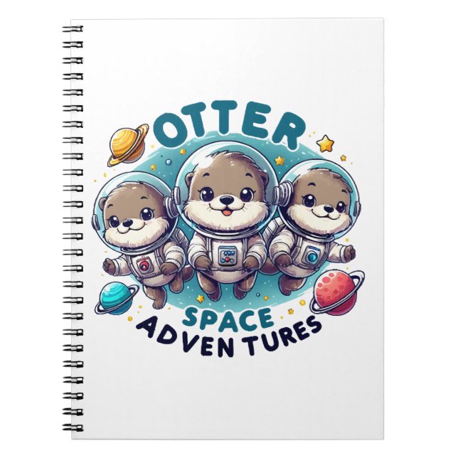 Cuaderno Aventuras Otter Space (Frente)