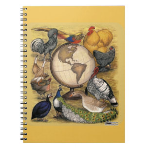 Cuaderno Aves de corral del mundo