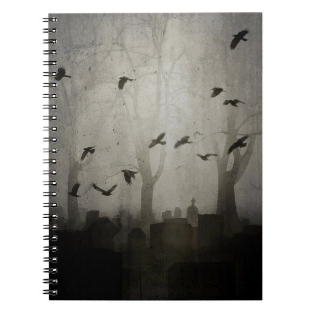 Cuaderno Aves de Halloween (Frente)