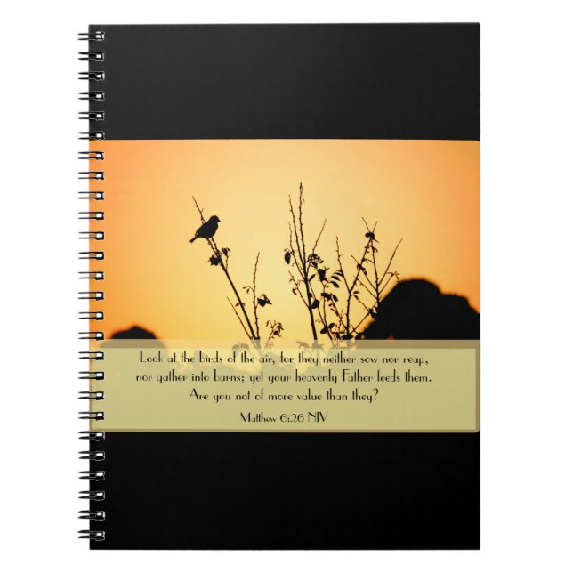 Cuaderno Aves de la computadora portátil de aire (Frente)