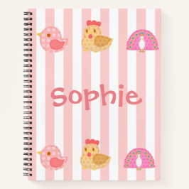 Cuaderno Aves dultas y cortas