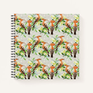 Cuaderno Aves Exóticas En El Lugar