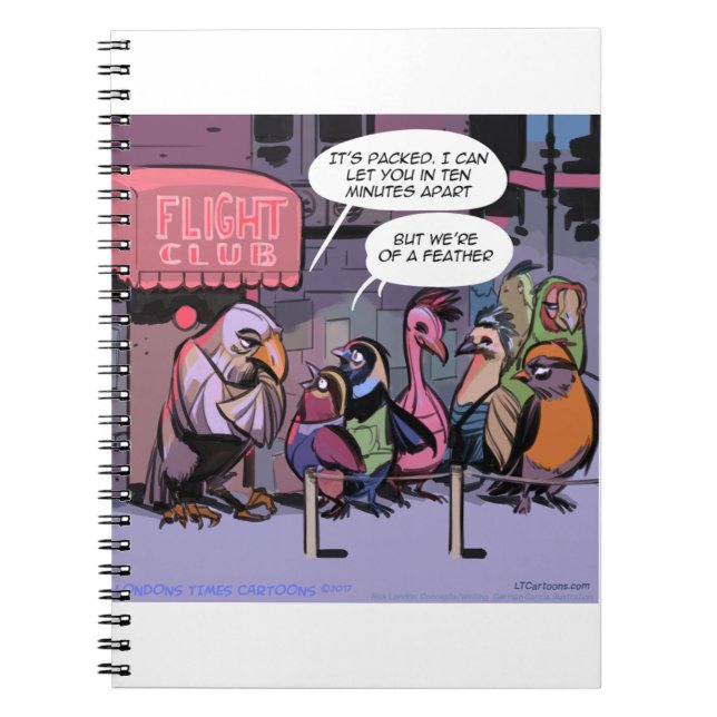 Cuaderno Aves Graciosas De Una Pluma (Frente)