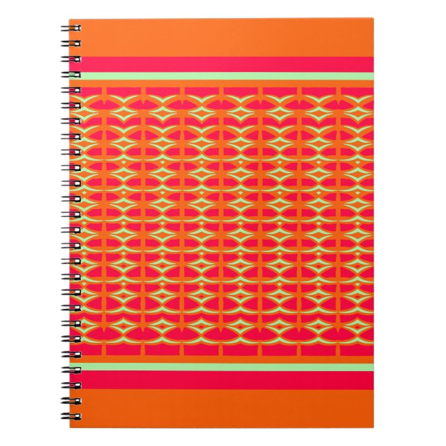 Cuaderno Aves minimalistas en la cuadrícula (Frente)