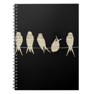 Cuaderno Aves musicales