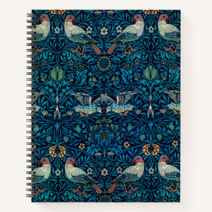 Cuaderno Aves (Patrón Floral Vintage) (de William Morris)